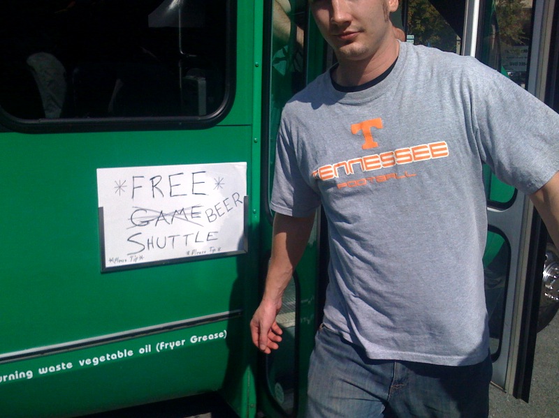 Beer shuttle